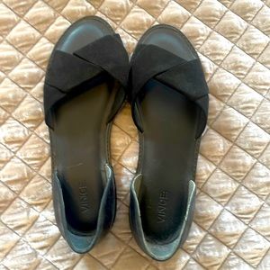 Vince leather shoes size 9 black